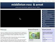 Tablet Screenshot of middletonross.co.uk